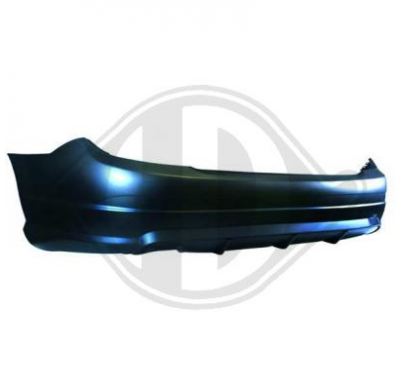 Parachoques Deportivo Trasero W204, 07-11; Solo Limousine;Pintable; Pdc
