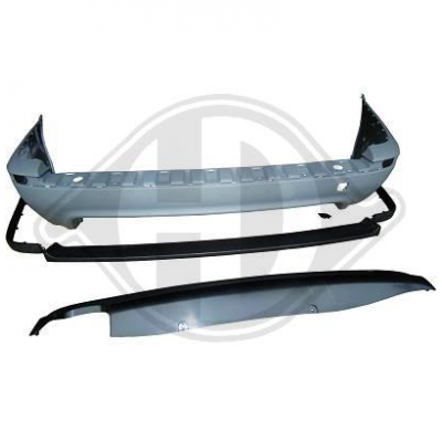 Parachoques Trasero De Diseño E39, 95-03,Pintable /Touring; Complt. Con Molduras