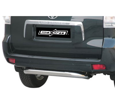 Paragolpes Acero Inoxidable 76mm Tras Land Cruiser 150 2009 3p