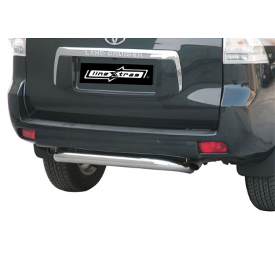 Paragolpes Acero Inoxidable 76mm Tras Land Cruiser 150 2009 5p