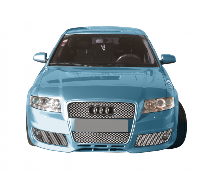 Paragolpes Delantero Audi A4 2004 Sport C/Grelha Em Fibra