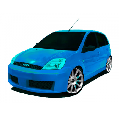 Paragolpes Delantero Ford Fiesta 02 Raven