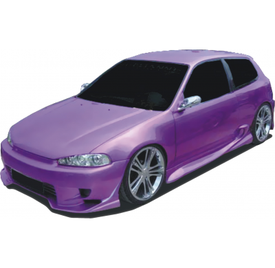 Paragolpes Delantero Honda Civic 92 Radikal