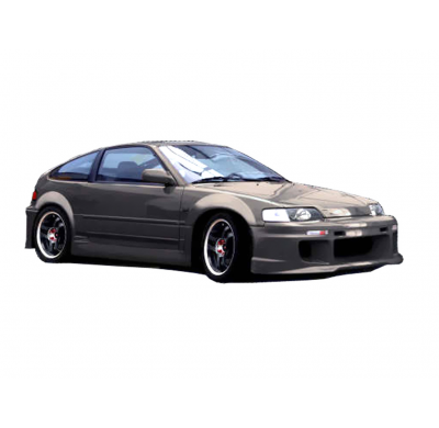 Paragolpes Delantero Honda Crx 89-91 Vtec/16v Vader Wide