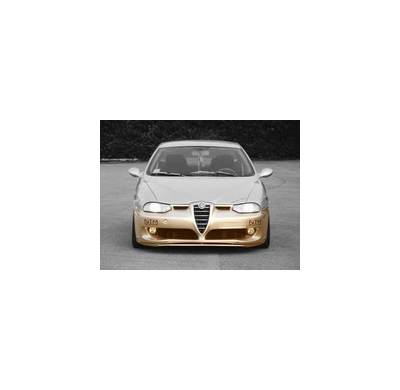 Paragolpes Delantero + Lamina En Fibra Con Rejilla (Logo No Incl. Art.434) Alfa 156 1-Model Fiberglass (Gfk) Tüv-Kba El Tiempo D