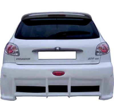 Paragolpes  Peugeot 206 Lagune Trasero