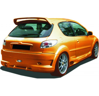 Paragolpes  Peugeot 206 Runner Trasero