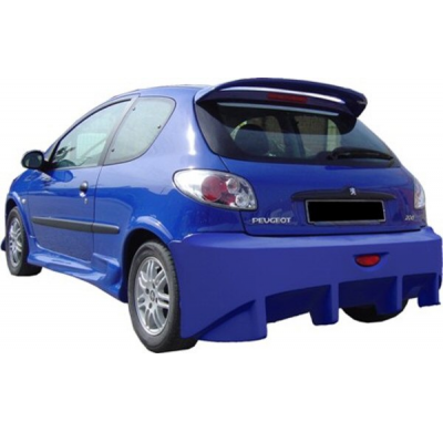 Paragolpes  Peugeot 206 Shark Trasero