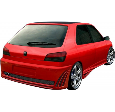Paragolpes  Peugeot 306 Ii Shark Trasero