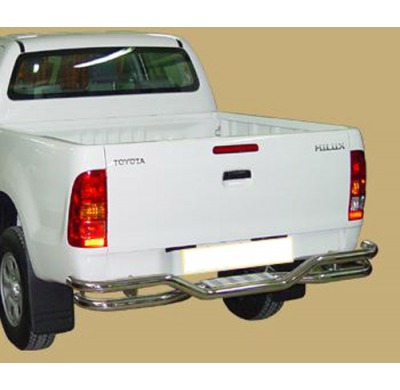 Paragolpes Tras. S/Remolque Acero Inoxidable Toyota Hilux/Vigo