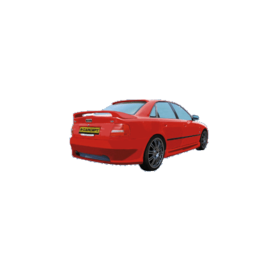 Paragolpes Trasero Abumper Au A4 -00 Basic