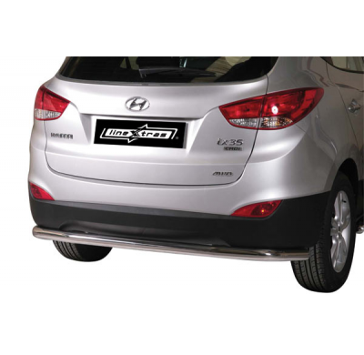 Paragolpes Trasero Acero Inoxidable 76mm Hyundai Ix 35