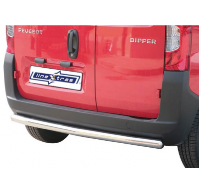 Paragolpes Trasero Acero Inoxidable 76mm Peugeot Bipper