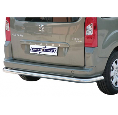 Paragolpes Trasero Acero Inoxidable 76mm Peugeot Partner 2008
