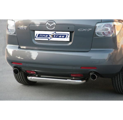 Paragolpes Trasero Acero Inoxidable 76mm Tras Mazda Cx 7
