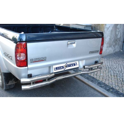 Paragolpes Trasero Acero Inoxidable S/Rem. Mazda