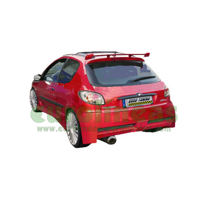 Paragolpes Trasero Bliz Peugeot 206