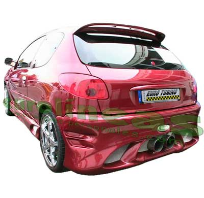 Paragolpes Trasero Combat Peugeot 206