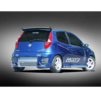 Paragolpes Trasero Con Rejillas Sin Lamina Y Sin Hueco Para Escape(Para 3 P) Fiat Punto 2-B Model Evo  3  (for 3-5 Doors)