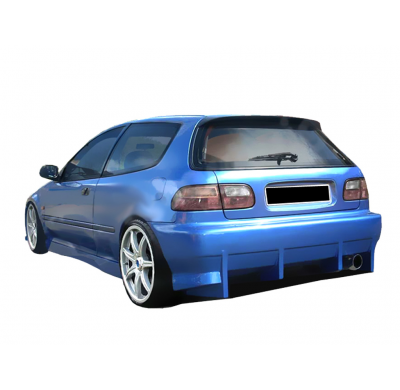Paragolpes Trasero Honda Civic 92 Hatchback Demolidor