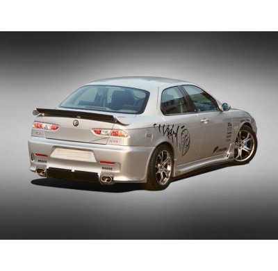 Paragolpes Trasero + Lamina En Fibra Alfa 156 1-Model Fiberglass (Gfk) Tüv El Tiempo De Entrega De Este Producto Puede Ser De 1-