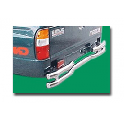 Paragolpes Trasero Negro S/Rem. Mazda