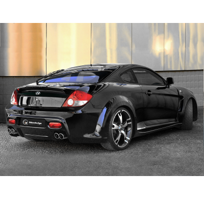 Paragolpes Trasero Outlaw<br>hyundai  Coupé Gk  2002/2007<br><br>ibherdesign El Tiempo De Entrega De Este Articulo Puede Ser De