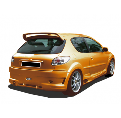Paragolpes Trasero Peugeot 206 Volverine Wide