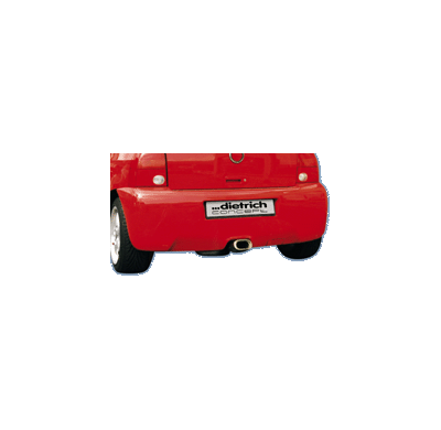 Paragolpes Trasero Rs Abumper Lupo 10/98- & Se Arosa