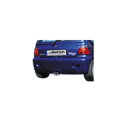 Paragolpes Trasero Rs Abumper Re Twingo