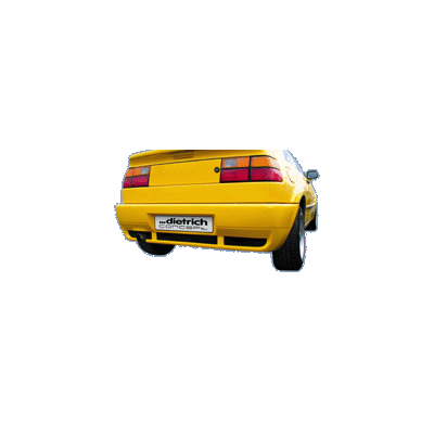 Paragolpes Trasero Rs4 Abumper Vw Corrado 8/88-7/95