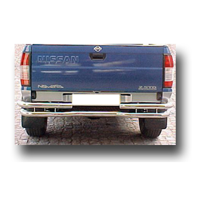 Paragolpes Trasero S/Rem. Acero Inoxidable Navara