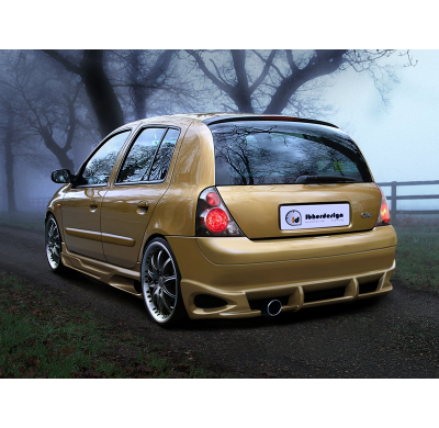 Paragolpes Trasero Spirit<br>renault Clio Mk Ii Phase1 3 Doors 1998/2001<br><br>ibherdesign El Tiempo De Entrega De Este Articul