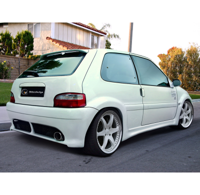 Paragolpes Trasero Warrior Wide<br>citröen Saxo 3 Doors 1996/2003<br><br>ibherdesign El Tiempo De Entrega De Este Articulo Puede