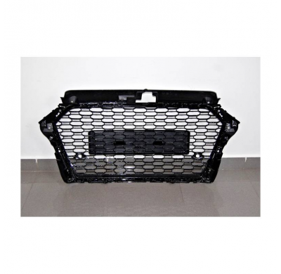 Parrilla Delantera Audi A3 Look Rs3 2016 - Plástico Abs