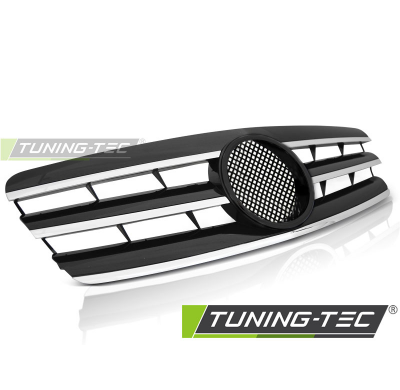 Parrilla Mercedes W203 00-07 Cl Style Black Chrome
