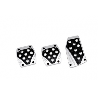 Pedales Alu / Cover Negro<br>universal