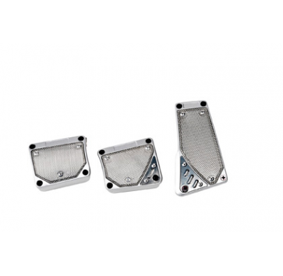 Pedales Alu - Cover Plata<br>universal