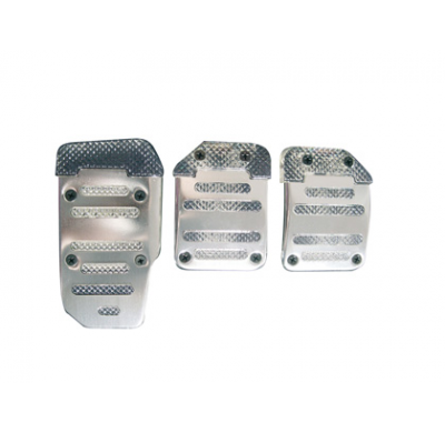 Pedales Alu Poliert / Geriffelt<br>universal
