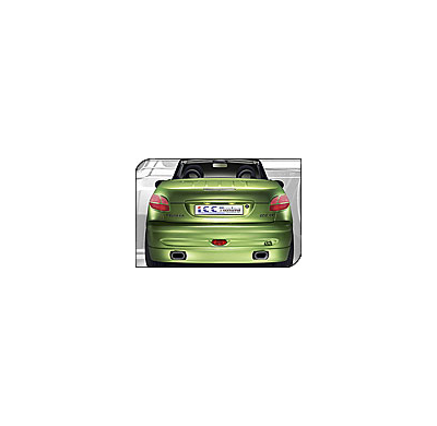 Peugeot-206 Cc Parachoques Trasero Gfk