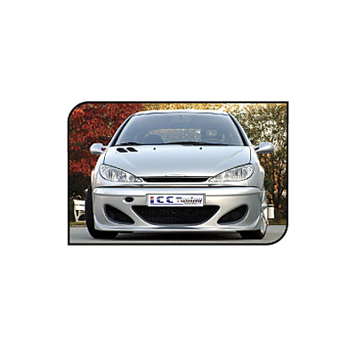 Peugeot-206 Race Look Parachoques Delantero Pu/Rim