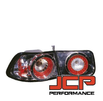 Piloto Trasero Led Rx-Style Jcp Honda Civic 92/95 2/4dr Coupe/Sedan Ej/Eg