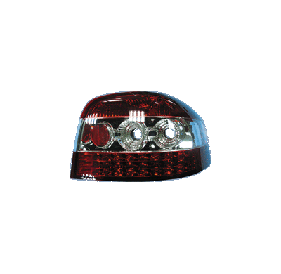 Pilotos Led Al Au A3 03- Led Red/Clear