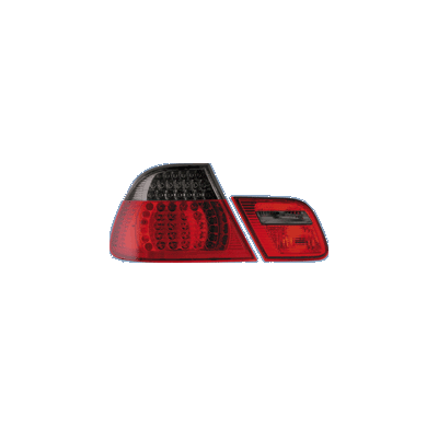 Pilotos Led Al Bm 3 E46 2drs 99-02 Led Red/Smok
