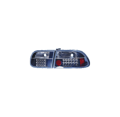 Pilotos Led Al Ho Civic 2/4drs 92-95 Led Black
