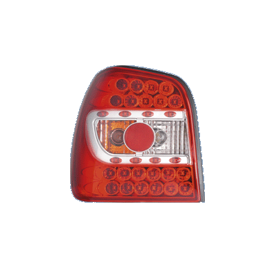 Pilotos Led Al Vw Polo 6n 9/94-9/99 Led Red/Cle