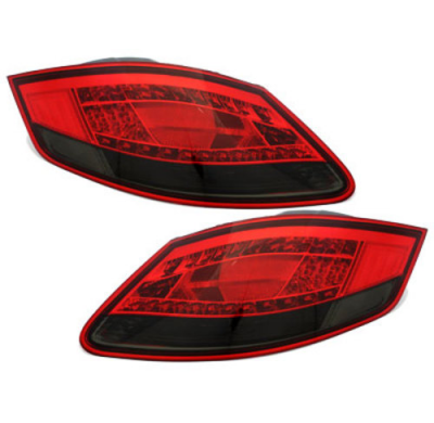 Pilotos Led Porsche Boxster 987, Cayman Rojo/Ahumado