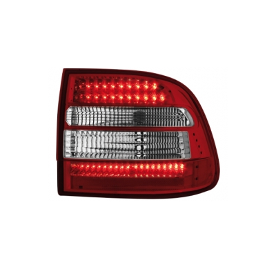 Pilotos Led Porsche Cayenne 03-07_Red/Crystal