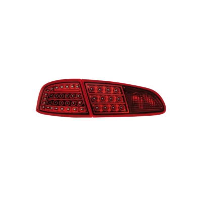 Pilotos Led Seat Ibiza 6l 02.02-08 _ Red