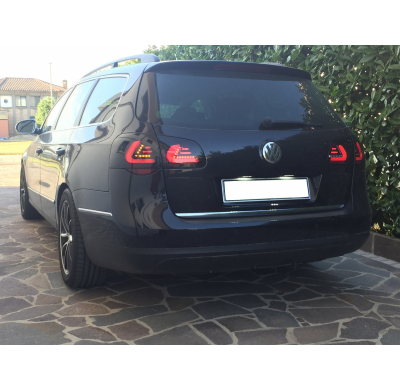 Pilotos Led Vw Passat 3c Variant 05-10 _Negro/Ahumado